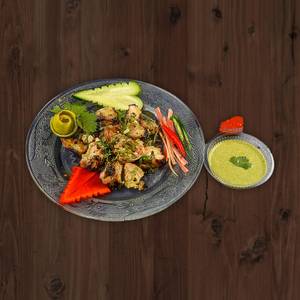 Boneless chicken reshmi malai kebab