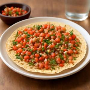 Roasted Masala Papad