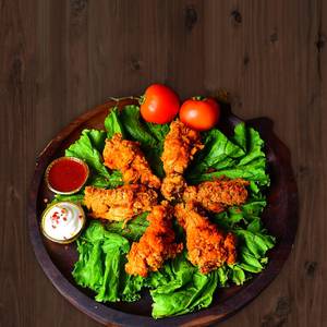 Peri Peri Crispy Chicken Wings [6 Pieces]