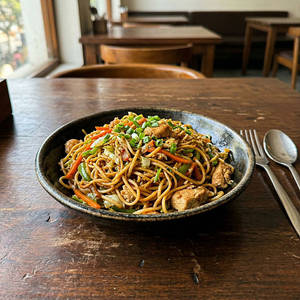 Non-veg Hakka Noodles