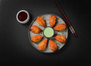 Kurkure Veg Momos.