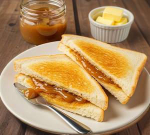 Honey Peanut Butter Toast