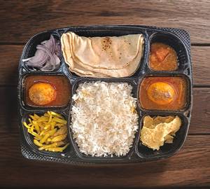 Egg thali
