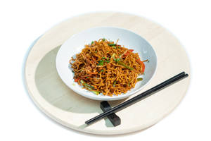 Schezwan Chilli Noodles Veg
