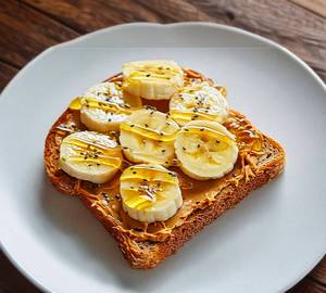 Caramelized Banana Peanut Butter Toast