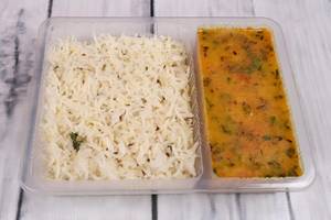 Dal Tadka Chawal (1 Bowl