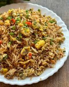 Egg Burnt Ginger And Onion Rice