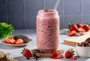 Strawberry Oreo Shake