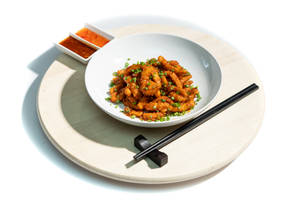 Schezwan Chilli Baby Corn