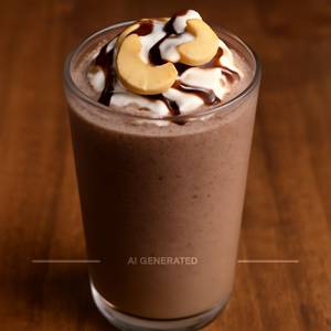 Cashew chocolate thick shake