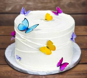 Fresh Cream Butterscotch Cake