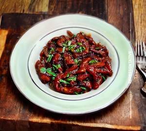 Chilli Mushroom Dry 