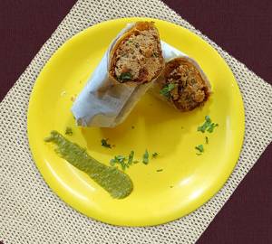 Chicken Shami Kebab Roll