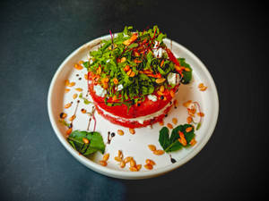 Watermelon And Feta Caprese