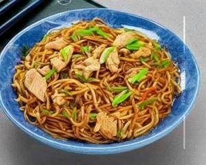 Chicken hong kong noodles