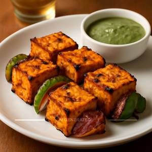 Punjabi paneer tikka
