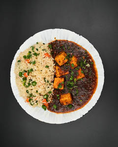Paneer Manchurian & Fried Rice / Noodles Combo