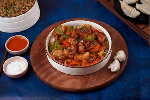 Chilli Mushroom Dry