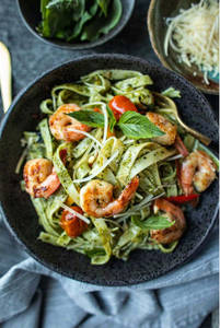 Tagliatelle Shrimps Pasta