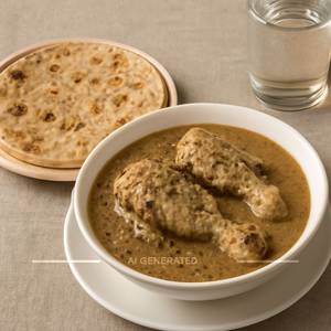 Chicken Kali Mirch With Choice of Bread Combo