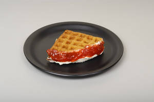 Strawberry Chessecake Waffle