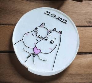Customize Anniversary Red Velvet Cake