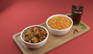 Veg Fried Rice+cheese Chilli+250ml Cold Drink
