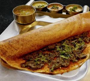 Mushroom Masala Dosa