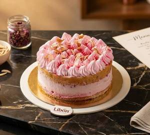 Rose Faluda Cake