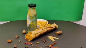Veggies Roll + Classic Fries + Mojito