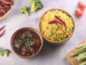 Singapore Veg Fried Rice Combo