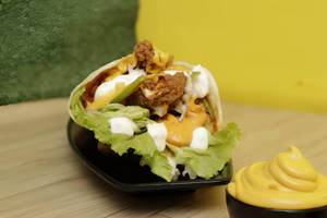 Double Chicken Cheese Wrap