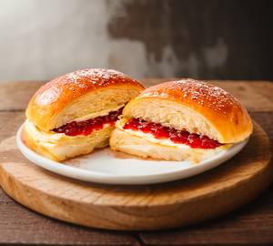 Fruit Jam Bun Maska