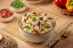 Mushroom Fried Rice