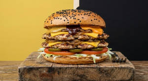 Cheesy Chicken Smash Burger ( Double )