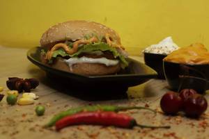 Veg Tandoori Cheese Burger