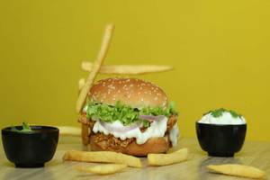 Chicken Masala Burger