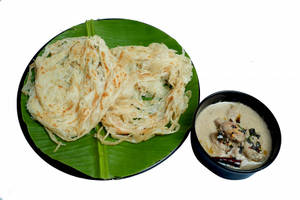 Parotta (2pc) + Chicken Stew(3pc)