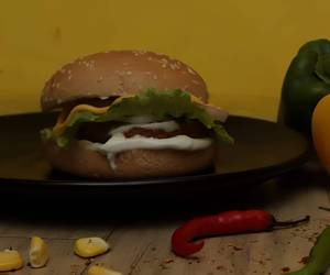 Veg Masala Burger