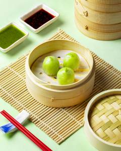 Wasabi, Truffle & Edamame Dumpling
