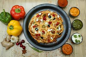 8" Chicken Kebab Cheese Pizza