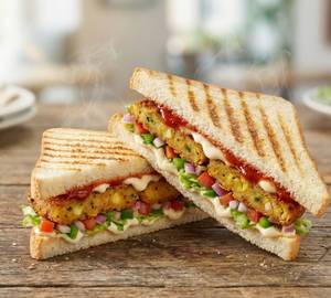 Aloo Tikki Sandwich