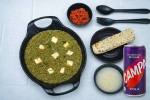 Palak Paneer Khichdi + Drink Combo
