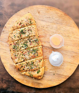 Herby Parmesan Garlic Breadsticks