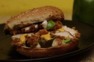 Chicken Pizza Burger