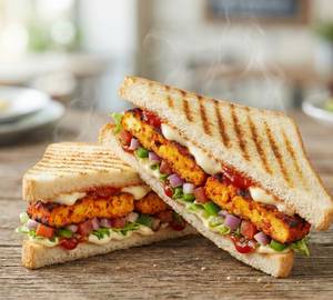 Tandoori Paneer Patty Sandwich