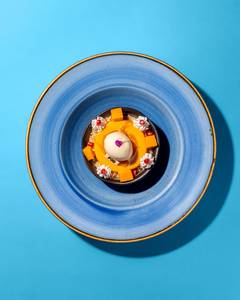 Mango Pudding [served Without Ice Cream]