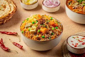 Hyderabadi Veg Dum Biryani (new) (500ml)