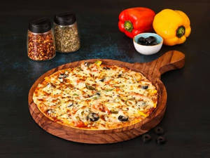 8" Exotic Vegetables Pizza