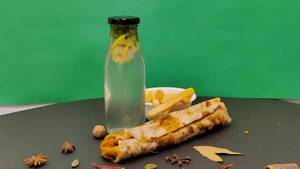 Masala Chaap Roll + Cheesy Fries + Mojito